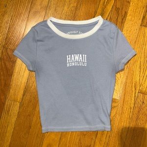 Hawaii Honolulu Baby Tee | Size XS